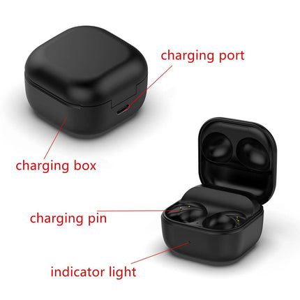 USB Earphone Charging Case Storage Box Charger for Galaxy Buds2 Pro (SM-R510)