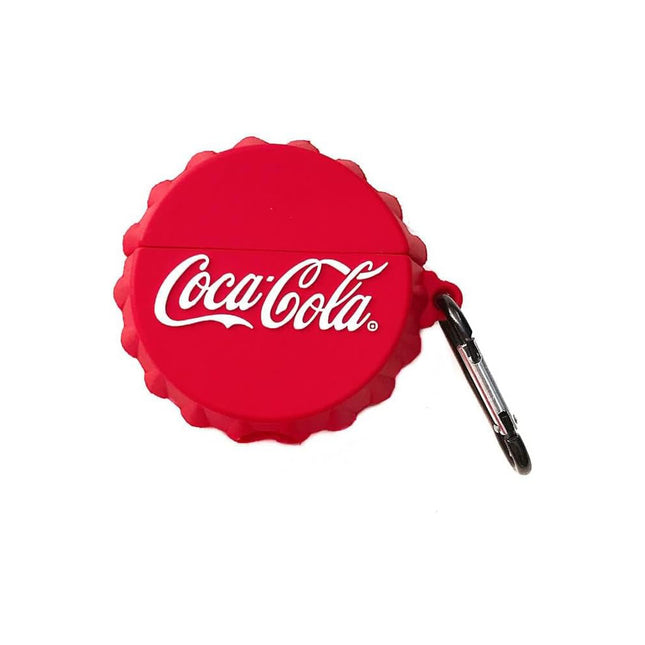 Cartoon Design Airpods Case - Cola Cap - Image 1