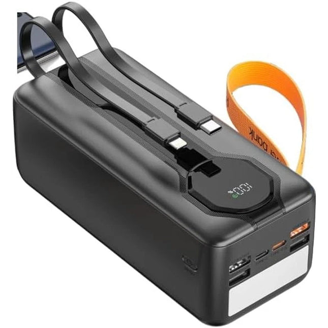 Large Capacity Bank Power Portable Fast Charger Battery 4 USB Phone Heavy Duty - Image 1