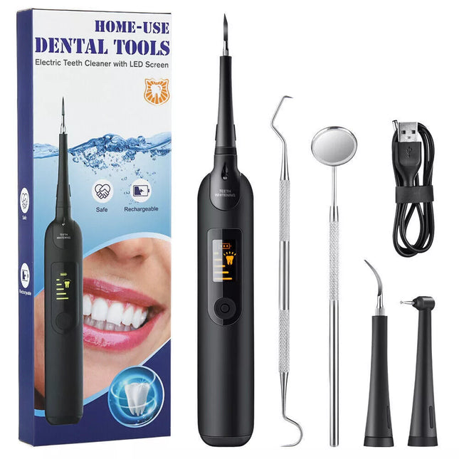 Electric Ultrasonic Tooth Stains Dental Scaler Tartar Calculus Plaque Remover