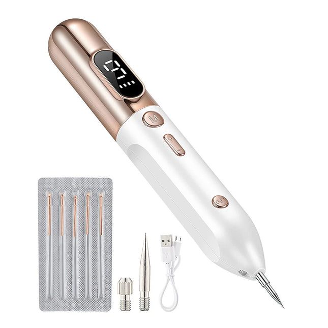 LCD Skin Tag Remover Wart Eliminator Laser Plasma Pen Papillomas Mole Removal