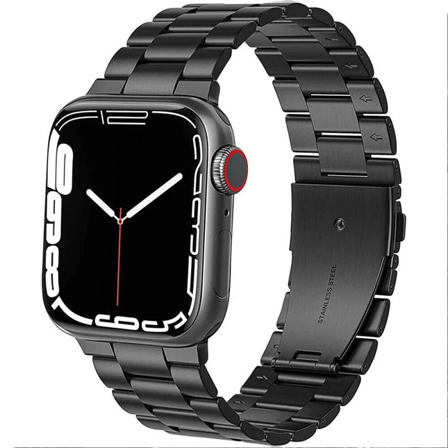 Apple Watch Band Strap iWatch Stainless Steel Series 11 10 9 8 Ultra SE 42 46mm Black