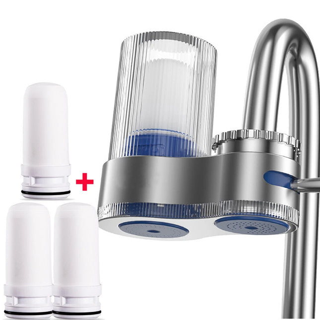 3Pack Tap Water Filter Kitchen Faucet Water Purifier Clean Home Percolator