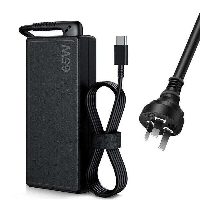 65W USB-C Type-C AC Adapter Laptop Charger For Lenovo ThinkPad Yoga Dell HP ASUS