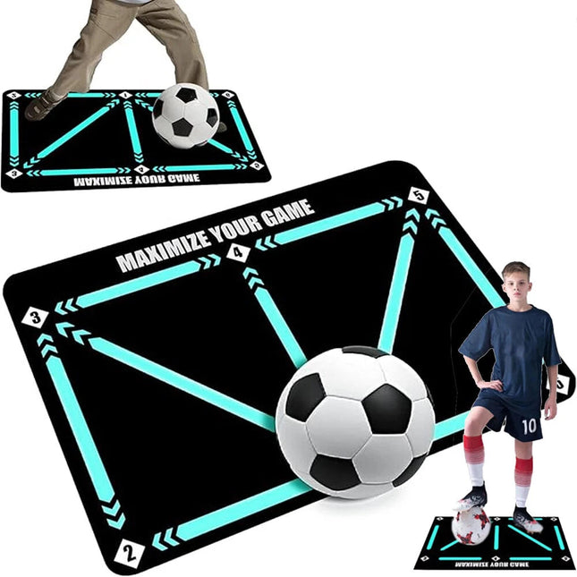 Soccer Footwork Equipment Soccer Training Mat Football Footstep Carpet