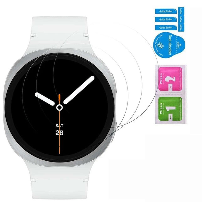 3Pcs Screen Protector For Samsung Galaxy Watch 8 7 6 5 4 Film 44mm Classic