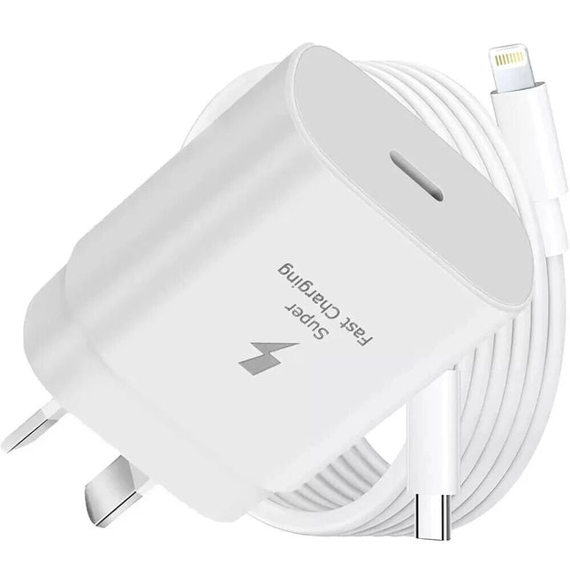 For Apple Fast Charger 25W Type C Charging USB Cable iPhone 5 6 7 8 X XR 11 12 13 14 Adapter