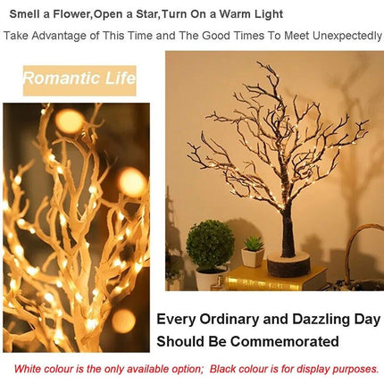 LED Floor Lamp for Home Decoration Party Shining Branch Christmas White Birch