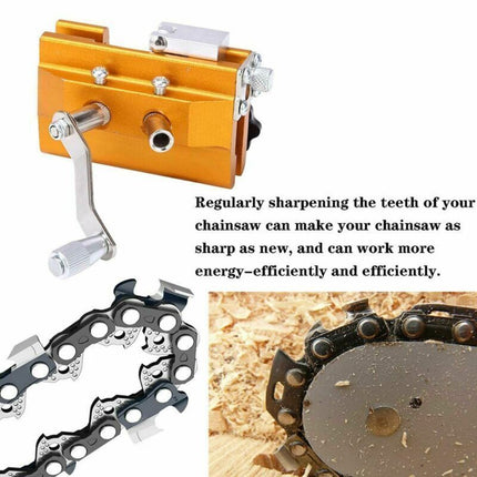 Portable Aluminium Chainsaw Sharpener Jigs Tool Chain Saws Electric Saws