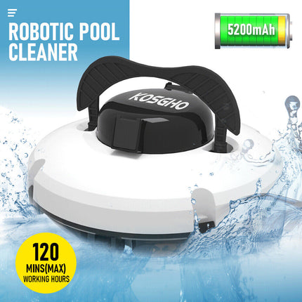 Swimming Robotic Pool Cleaner Wireless Smart Pool Cleaning Robot Vacuum Cleaner Ground Water
