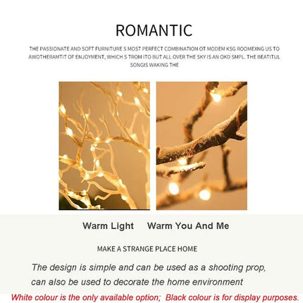 LED Floor Lamp for Home Decoration Party Shining Branch Christmas White Birch