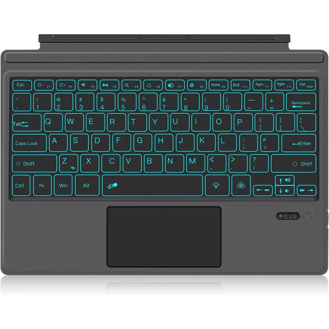 Bluetooth Keyboard Backlit Wireless Touchpad For Microsoft Surface Pro 3/4/5/6/7