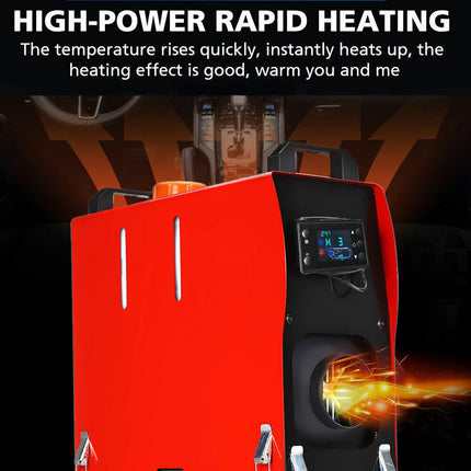 12V 5KW Diesel Heater Tank Remote Control Thermostat Caravan Motorhome