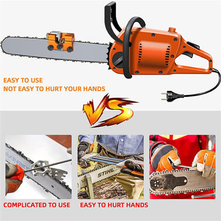 Portable Aluminium Chainsaw Sharpener Jigs Tool Chain Saws Electric Saws