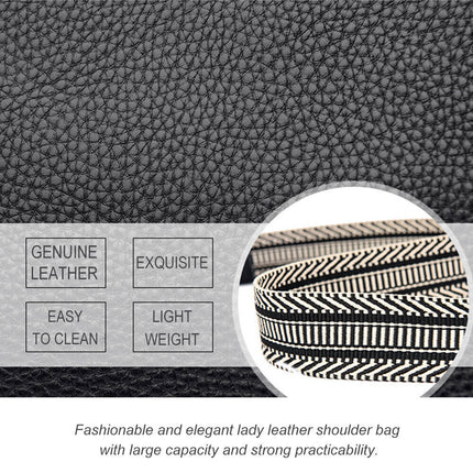 Leather Bags for Women Purse Handbag Small Crossbody Bag Tote Bag Shoulder Black