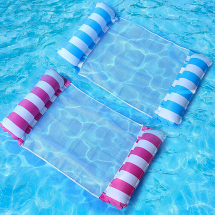 Inflatable Floating Water Hammock Float Pool Lounge Bed Sea Beach Swimming Chair