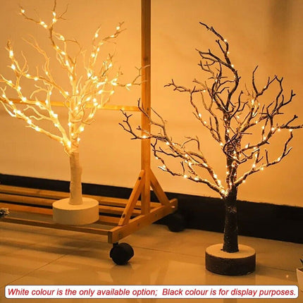 LED Floor Lamp for Home Decoration Party Shining Branch Christmas White Birch