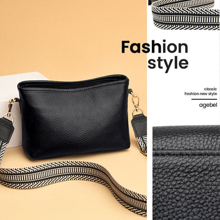 Leather Bags for Women Purse Handbag Small Crossbody Bag Tote Bag Shoulder Black