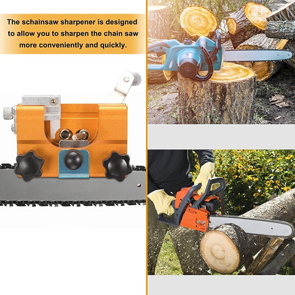 Portable Aluminium Chainsaw Sharpener Jigs Tool Chain Saws Electric Saws