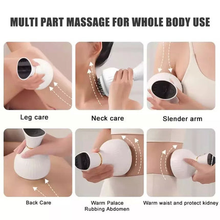 Acemend Cleanse 4-in-1 Leg Massager Cordless Handheld Leg Massager