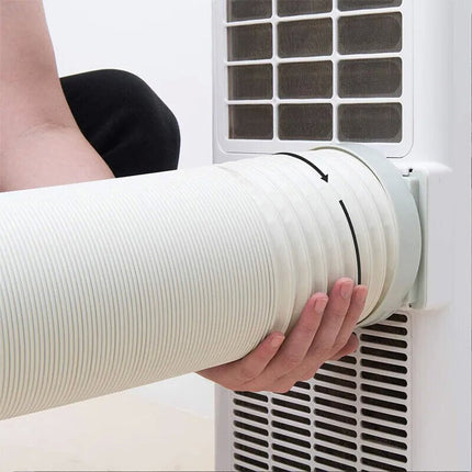150MM X 2M Flexible Air Conditioner Parts Exhaust Pipe Vent Hose Tube Duct Outlet