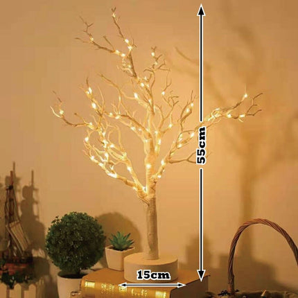 LED Floor Lamp for Home Decoration Party Shining Branch Christmas White Birch