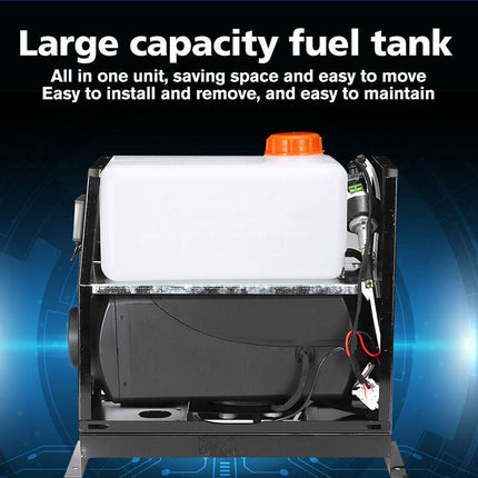 12V 5KW Diesel Heater Tank Remote Control Thermostat Caravan Motorhome