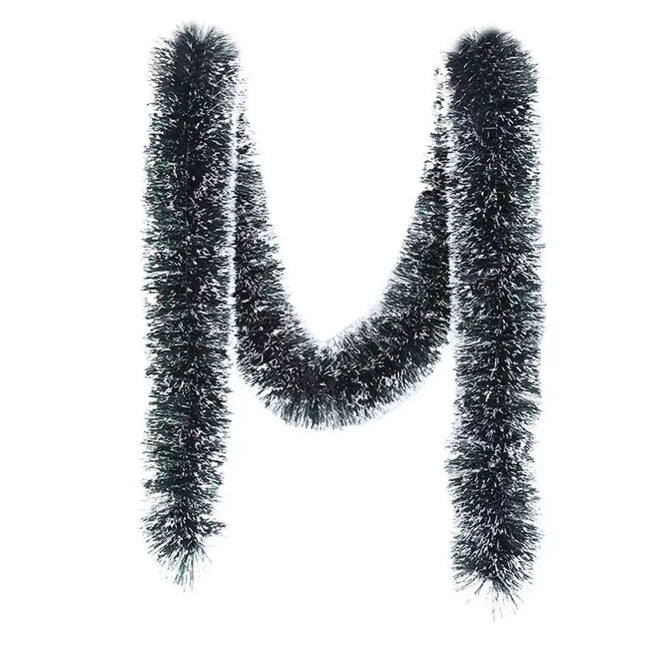 10 Pcs Christmas Tinsel Party Xmas Garland Decoration Tree Home Decor Ornaments Green