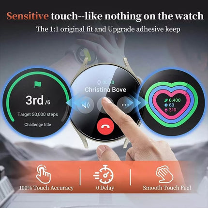 3Pcs For samsung Galaxy Watch FE 7 6 5 4 40mm Tempered Glass Screen Protector