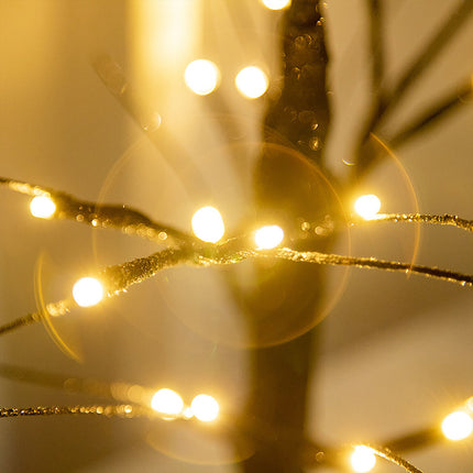 Twig Birch Tree Lighted Fairy Spirit LED Tabletop Light up Tree Lamp