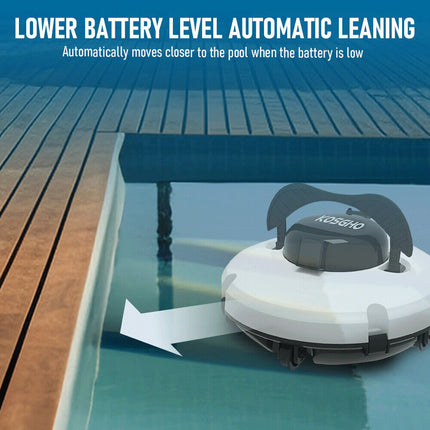 Swimming Robotic Pool Cleaner Wireless Smart Pool Cleaning Robot Vacuum Cleaner Ground Water