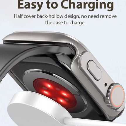 Transform to Ultra For Apple Watch Case iWatch 10 9 46mm 42mm Screen Protector Titanium Gold