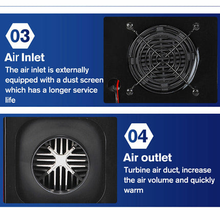 12V 5KW Diesel Heater Tank Remote Control Thermostat Caravan Motorhome