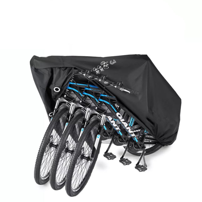 Heavy Duty Bicycle Bike Cover Outdoor Waterproof Protector Fit 3 Bikes up to 29"