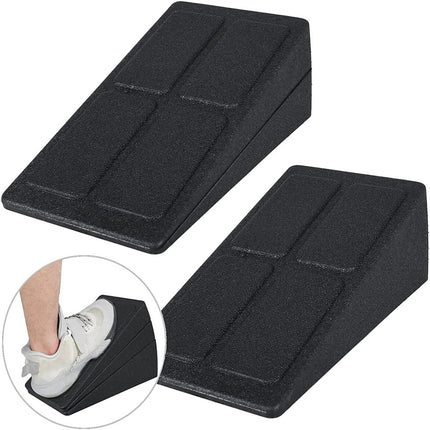 3PCS Wedge Stretch Slant Squat Board Slanting Yoga Block Exercise Gym Fitness