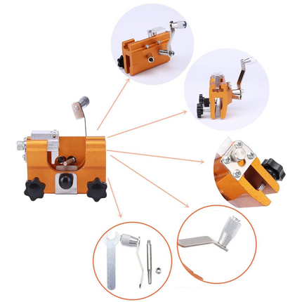 Portable Aluminium Chainsaw Sharpener Jigs Tool Chain Saws Electric Saws