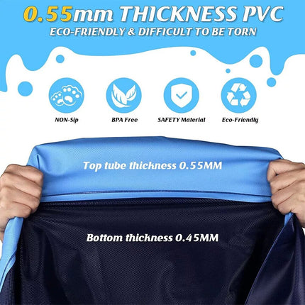 150cm Sprinkler Play Mat Water Toy Dog Pool Beach Splash Pad Centre Spray