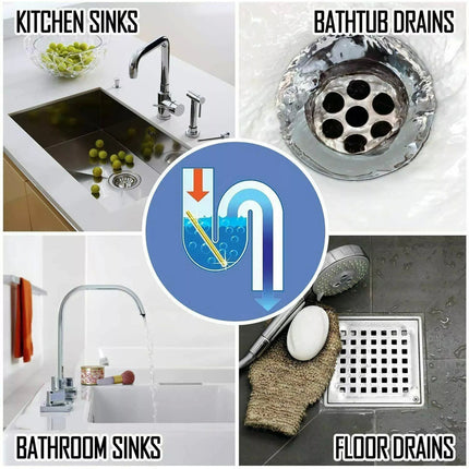 36 PCS Magic Clean Sticks Drain Cleaner Non-Toxic Deodorizer Odor Cleaning