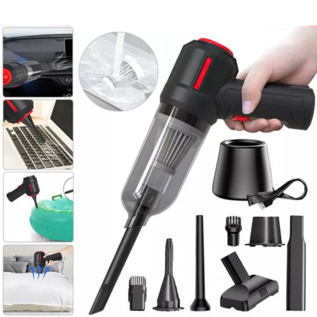 90000pa Cordless Rechargeable Hand Vacuum Portable Car Vacuum Cleaner Wet/Dry