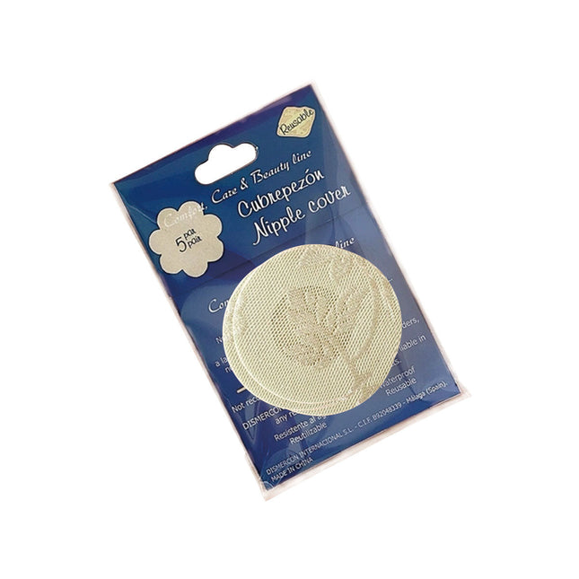 10 Packs Fleshcolor Invisible Lace Bra Pad Self Adhesive Sticker Round Shape Splendid&Co.