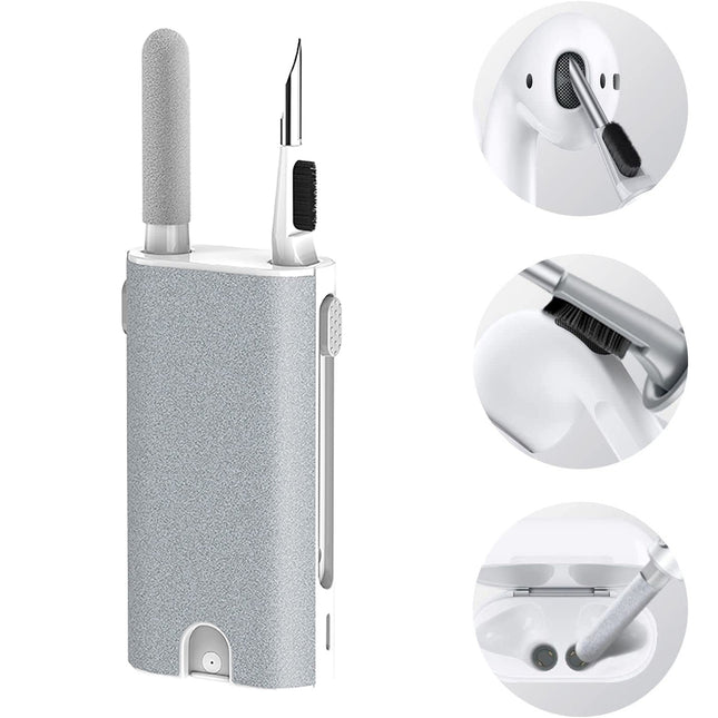 6IN1 Airpods Phone Cleaning Kit Pen Brush Bluetooth Earphones Earbuds Cleaner