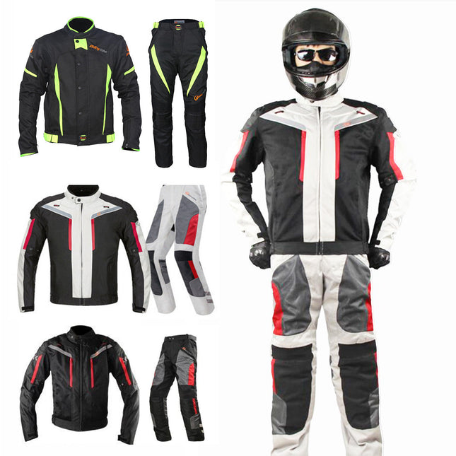 2in1 Summer Wind Waterproof Motorcycle Jacket Pants Riding Suits Splendid&Co.