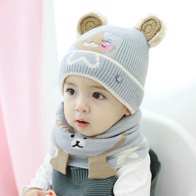 2pcs Kids Beanie Bib Value Pack Splendid&Co.