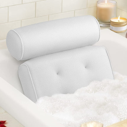 3D Mesh Bath Pillow Spa Breathable Bathtub Cushion-35cm Splendid&Co.