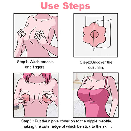 3pcs Strapless Invisible Silicone Bra Splendid&Co.