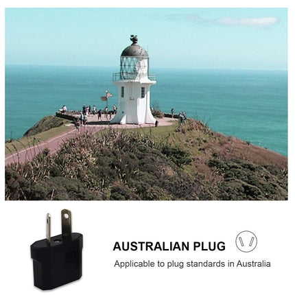4Packs USA EUROPE JAPAN ASIA to AUS Australian AC Power Plug Adapter Travel Splendid&Co.