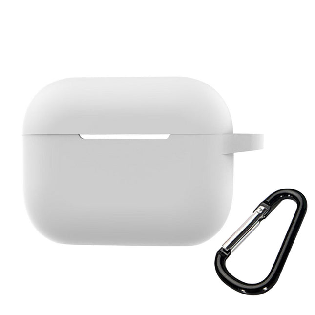 Airpods Pro 2nd Generation Case Protective Cover With Hook White Splendid&Co.