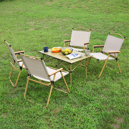 Aluminum Camping Foldable Table Picnic BBQ Desk Outdoor Splendid&Co.