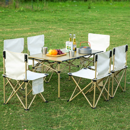 Aluminum Camping Foldable Table Picnic BBQ Desk Outdoor Splendid&Co.
