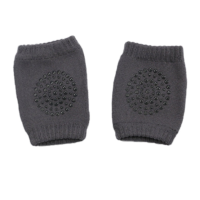 Baby Toddler Anti Slip Crawling Knee Pads Gray Splendid&Co.